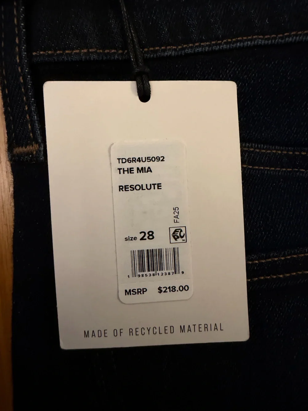 Joes Jeans The Mia in Resolute- High Rise and Wide Leg